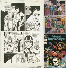 Jan Duursema Ron Randall SIGNED Advanced Dungeons & Dragons D&D TSR Original Art picture