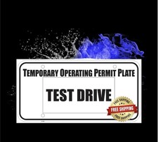 Test Drive Dealer Plate Tag picture