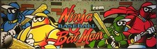 Ninja Baseball Bat Man Arcade Marquee 27