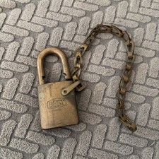 Vtg Best Lock Padlock No Key picture