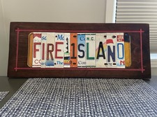 Fire Island Plaque/poster picture