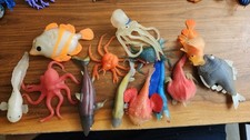 DeAgostini Andoko 13 pcs Sea Creature Figure Set. Used. No Box. picture