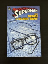 Superman The Death of Clark Kent / Karl Kesel 1997 First Printing TPB  picture