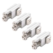 4PCS Mini Aluminum CNC Vise Clamp, 56x22x21mm Low Profile Toe Clamp for Router picture
