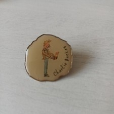 2007 Rare Roald Dahl enamel pin - Charlie Bucket picture