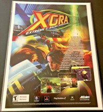 XGRA: Extreme G Racing Association - Vintage Gaming Print Ad / Poster / Wall Art picture