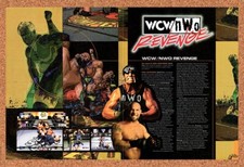1997 WCW NWO Revenge N64 Original Advertisement / Retro Wall Art v2 picture