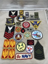 US / Foreign Military Patch / Cloth Insignia Lot (KB picture