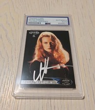 1995 Fleer Ultra Batman Chase Meridian Nicole Kidman Autographed Card PSA/DNA picture
