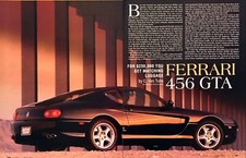 1997 Ferrari 456 GTA Coupe Road Test Technical Data Photos Review Article picture