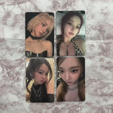 4Pcs Aespa Giselle The 1St Single Dirty Work Ktown4U Pob Photocard picture