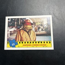 B4d Teenage Mutant Ninja Turtles Movie 1990 Topps #23 Raphael Undercover picture