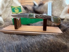 2008 Vintage 910 Puma Prince Knife & Genuine Stag  Handles Mint In G /Y Box A1 picture