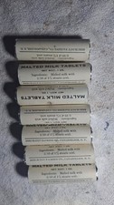 1945 Perfect Malted Milk Tablets Vintage Ration picture