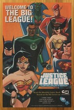 2006 Justice League Unlimited Print Ad/Poster DC Comics Animated Series Wall Art picture