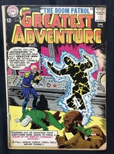 MY GREATEST ADVENTURE #80 (1963) KEY ISSUE: 1st Doom Patrol, Around GD+ picture