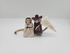 The Little Mouse Factory 2 Mice Professor And Nurse Real Fur picture