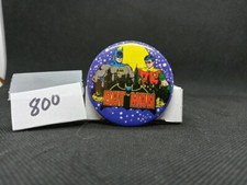 BATMAN & ROBIN METAL BUTTON ONLY WITH BATMAN NAME ON IT picture