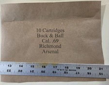 Arsenal Pack Wrapper - Richmond  Buck and Ball .69 Cal  picture