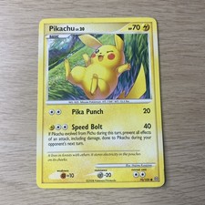Pikachu 70/100 Stormfront Diamond And Pearl Pokemon Common NM picture