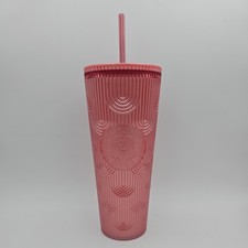 Starbucks 2023 Limited Edition Shimmer Pink Mermaid Tumbler 24oz Venti NWT picture