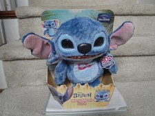 New Disney Stitch Many Moods LCD Eyes 50+ Sounds & Effects Plush  picture