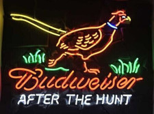 After The Hunt Pheasant Beer Neon Sign 24