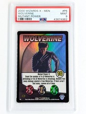 2000 Wizards X-Men Mutant Power #P6 Wolverine PSA 9 Hugh Jackman picture