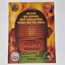 Baldies PC Blow Up Cows Print Ad/Poster Official Promo Art picture