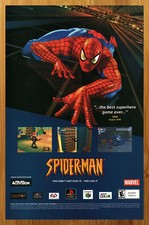 2000 Spider-Man PS1 Playstation 1 Print Ad/Poster Authentic Official Promo Art picture