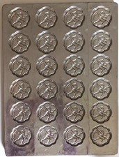 Vintage Anton Reiche Chocolate Mold (Page Carrying Blackberry Pie to King) picture