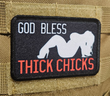 God bless thick chicks funny Patch 2