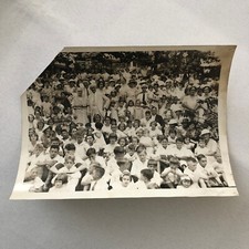 Press Photo Photograph Large Group of Children People Underwood Photo picture