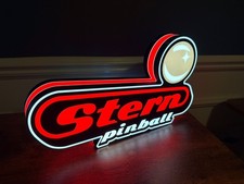 LARGE Lighted Stern Pinball Sign 15