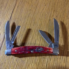 2004 Case XX 6468 SS Small Congress Red Bone W/ Script Shield picture