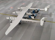 Virgin Galactic Spaceship Scale 1:400 diecast Model With Stand  VG4002 BRAND NEW picture