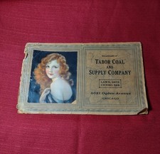1931 Housewives Recipe Calendar Tabor Coal And Supply Company Chicago (READ) picture