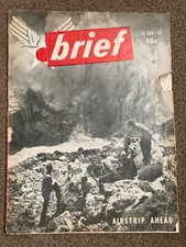 Late War Era WW2 US Army Air Force BRIEF Pacific Theater Magazine  21 Aug 1945 picture