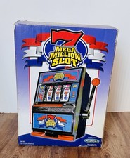 Radica 7 Mega Million Slot Machine Toy 2410 Vintage 2001 Pristine New w/ Manual picture