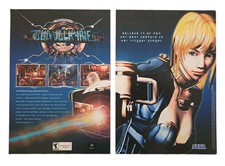 Gunvalkyrie Xbox 2002 Original 2 Page Sega Print Ad - 10.5