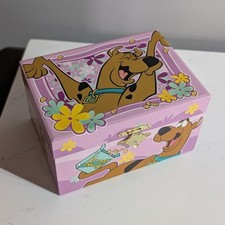 Vintage 1999 Scooby Doo Musical Jewelry Box Tri-Star Doggie in the Window picture