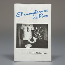 El Cumpleanos de Paco Mickey Hess 2000 1 of 1000 DIY Punk Zine Novel Louisville picture
