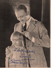 1940s HOLLYWOOD CONRAD NAGEL SIGNED AUTOGRAPH PORTRAIT ORIG PHOTO MA16 picture