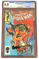 Amazing Spider-Man #257 CGC 9.8 WP NM/M Oct 1984 Puma Black Cat Hobgoblin picture