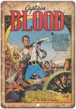 Captain Blood Vintage Comic Strip Art 12