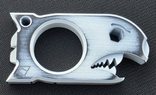 Notorious EDC Big Poppa 3/8 Thick Titanium Road Rash Salty Multi-Tool 🦈🔥 picture
