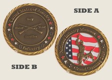 National Museum 2009 Grand Opening US Infantry Values Challenge Coin  1#13 picture