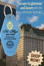 Plaza Hotel New York Key Tag – Classic 1940s Elegance picture
