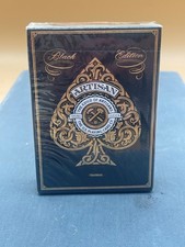 U.S Playing Card Co Artisan Black Edition Theory II 2013 picture