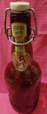 VTG Grolsch GEORGIA Lager Beer Bottle Porcelain Wire Lid Holland 16 Oz picture
